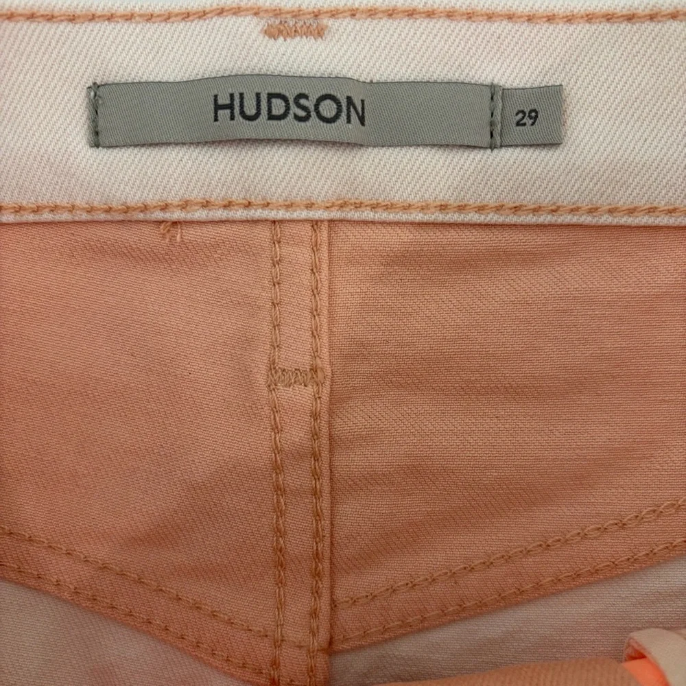 Hudson Jeans Peachy Colorblock Denim Skirt (29) - Picture 5 of 9